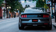 Corsa 2015-2017 Ford Mustang GT 5.0 3in Cat Back Exhaust Black Dual Tips (Sport) CORSA Performance Catback