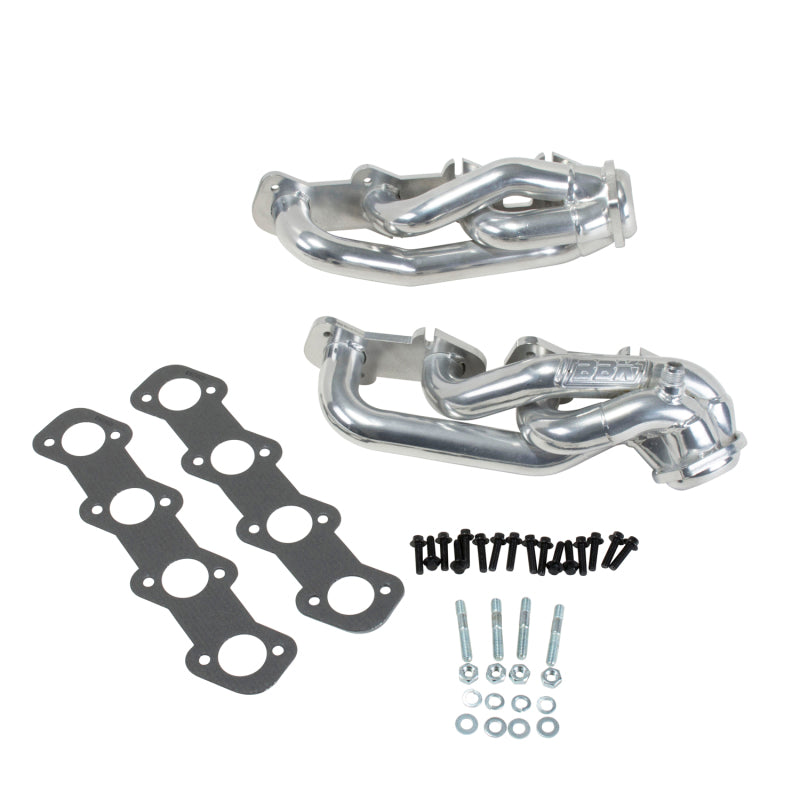 BBK 97-03 Ford F Series Truck 4.6 Shorty Tuned Length Exhaust Headers - 1-5/8 Silver Ceramic BBK Headers & Manifolds
