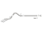 MagnaFlow 08-17 Ford F-250/F-350/F-450 4.6L/6.7 DPF-Back SS 4in Dual Single Passenger Side Rear Exit Magnaflow DPF Back