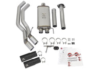 aFe Rebel Exhausts 3in SS Cat-Back 15-16 Ford F-150 EcoBoost V6 2.7/3.5L V8 5.0L w/ Black Tips aFe Catback