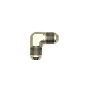 DeatschWerks 8AN Male Flare To 8AN Male Flare 90-Degree Coupler Fitting DeatschWerks Fittings