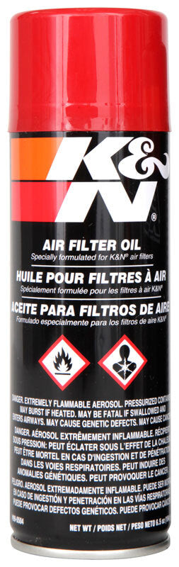 K&N 6.5 OZ Aerosol Spray Air Filter Oil K&N Engineering Recharge Kits