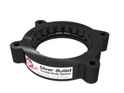 aFe 2020 Vette C8 Silver Bullet Aluminum Throttle Body Spacer / Works With aFe Intake Only - Black aFe Throttle Body Spacers