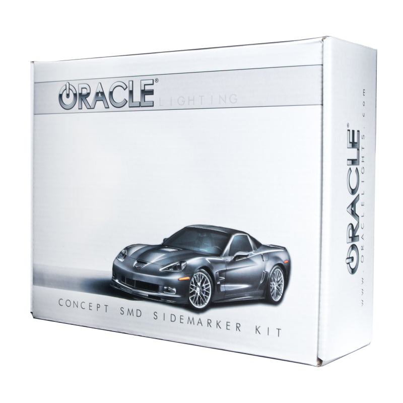 Oracle 05-13 Chevrolet Corvette C6 Concept Sidemarker Set - Clear - No Paint ORACLE Lighting Light Strip LED
