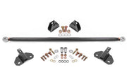 BMR 15-23 Ford S550 Mustang Shock Mount Kit - Black Hammertone BMR Suspension Shock Mounts & Camber Plates
