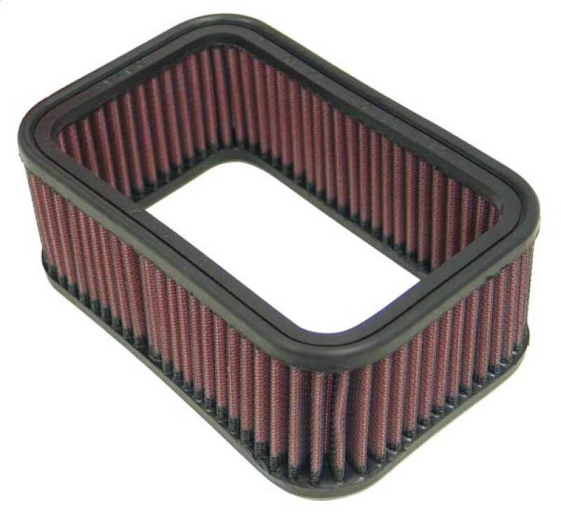 K&N Custom Air Filter - Rectangular - 6.75in O/S Length x 4.5in O/S Width x 2.5in Height K&N Engineering Air Filters - Drop In