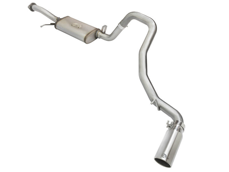 aFe MACH Force-Xp 2-1/2in Cat-Back Exhaust System w/ Polished Tip 01-19 Nissan Patrol V6 4.8L aFe Catback