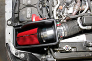 Spectre 11-14 Ford F-Series SD V8-6.7L DSL Air Intake Kit - Polished w/Red Filter Spectre Cold Air Intakes