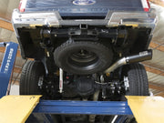 aFe ATLAS 5in DPF-Back Alum Steel Exhaust System w/Black Tip 2017 Ford Diesel Trucks V8-6.7L (td) aFe DPF Back