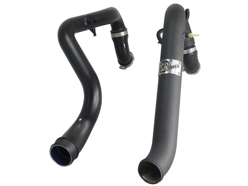aFe Bladerunner Intercooler Inlet Tubes 2-1/2in 11-14 Ford F-150 V6 3.5L Ecoboost (tt) aFe Intercoolers