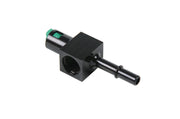 Aeromotive 3/8in Quick Connect with AN-08 port and 1/8in gauge port Aeromotive Fittings