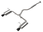 aFe Subaru Forester XT 14-18 H4-2.5L (t) Takeda 2-1/2in to 2-1/4in 304 SS Cat-Back- Black Tip aFe Catback