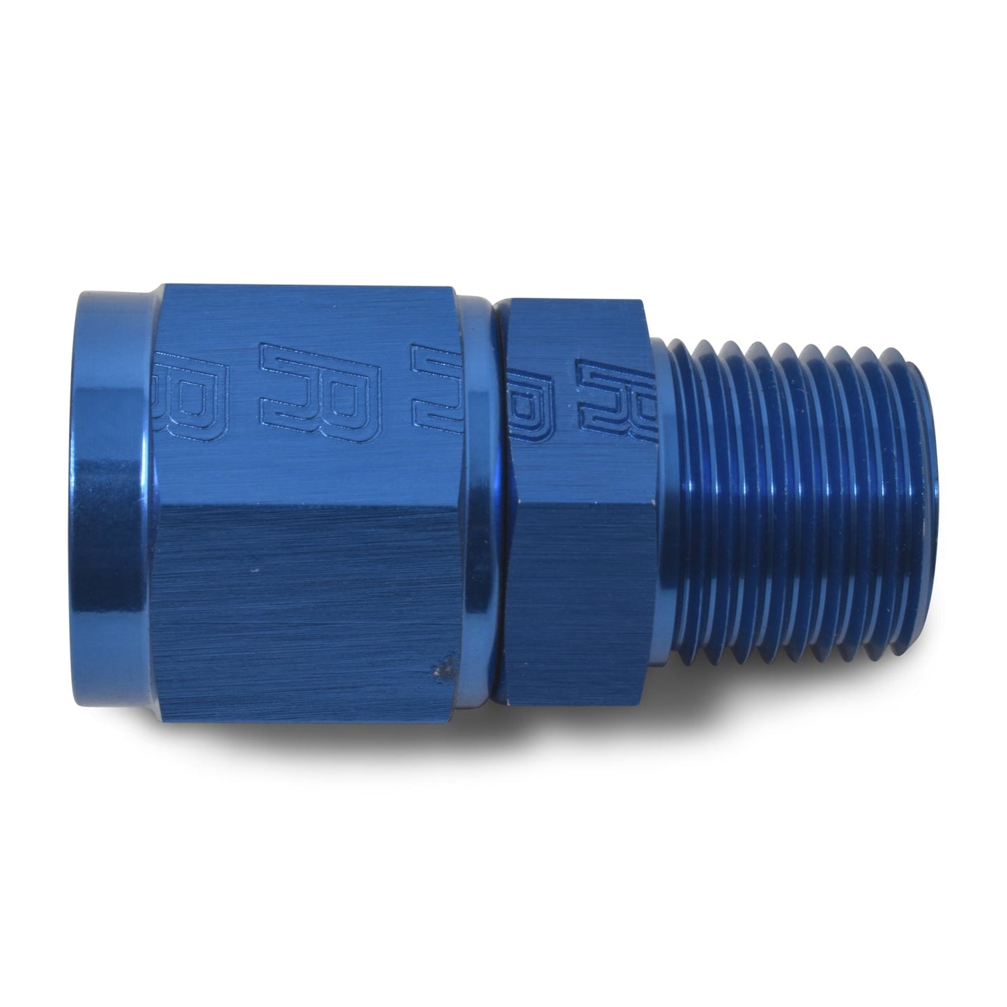 3AN Female To 1/8" Male NPT With Blue Finish RUSSELL Autoparts