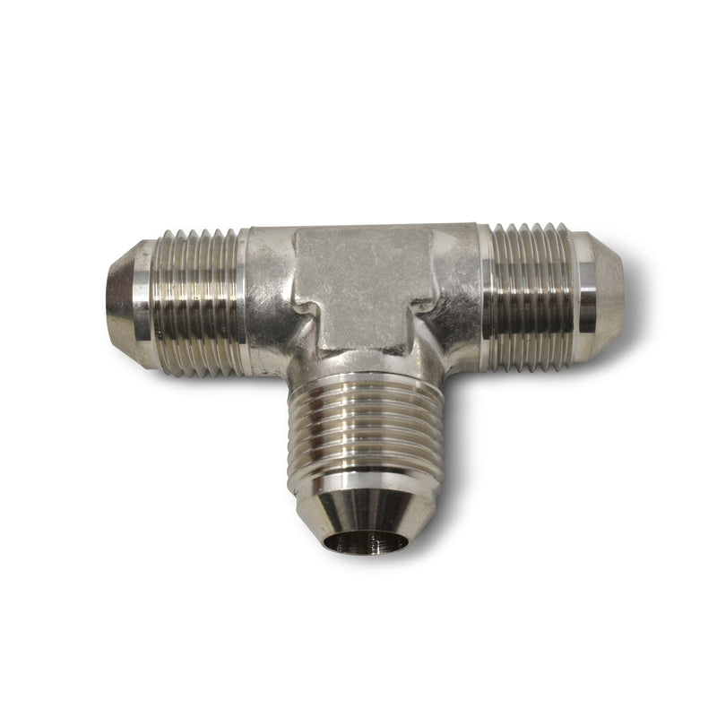 3AN Flare Tee Adapter Fitting With Endura Finish RUSSELL Autoparts
