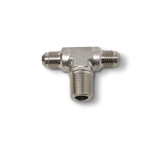 3AN Flare To 1/8" Pipe Tee Adapter Fitting With Endura Finish RUSSELL Autoparts