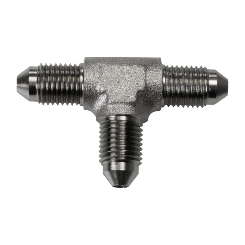 3AN Male Tee Brake Adapter Fitting With Endura Finish RUSSELL Autoparts