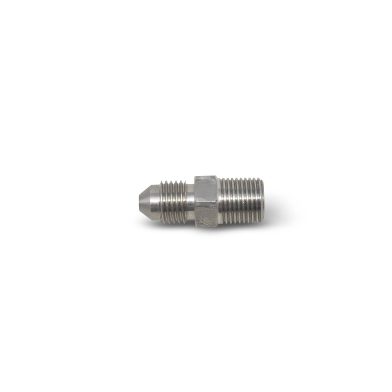 3AN Stainless Straight Flare To 1/8" Pipe Size With Zinc-Plated Finish RUSSELL Autoparts