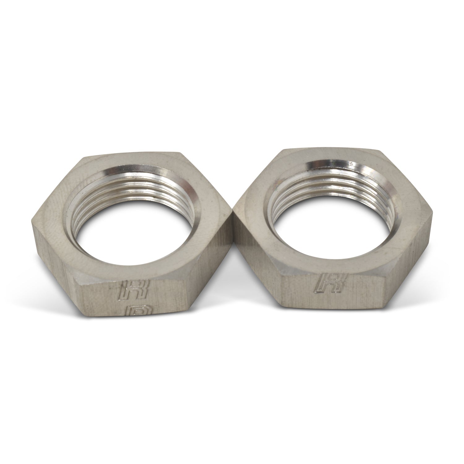 3AN To 3/8" -24 Thread Bulkhead Nut Adapter Fitting With Endura Finish