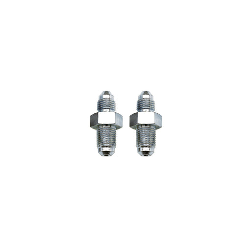 3AN To 7/16" X 20 I.F. Male Brake Adapter Fitting With Endura Finish- Pair RUSSELL Autoparts