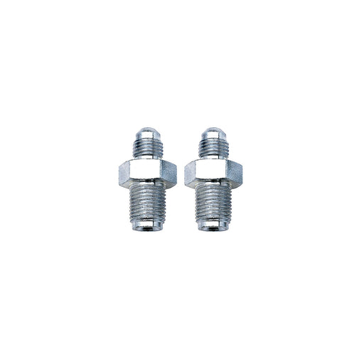 3AN To 7/16" X 24 I.F. Male Brake Adapter Fitting With Endura Finish- Pair RUSSELL Autoparts
