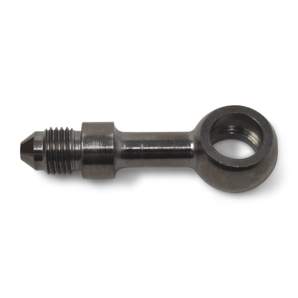 3AN X 10mm (3/8") Straight Banjo Bolt With Black Finish