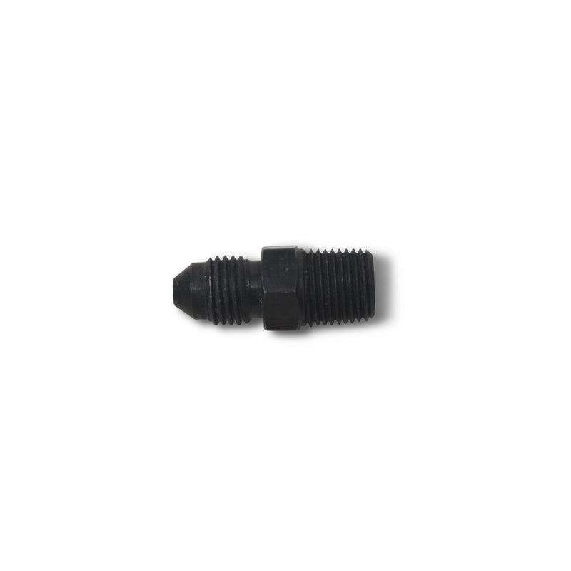 3AN X 1/8" NPT Pipe Male Brake Adapter Fitting With Black Finish RUSSELL Autoparts