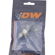 DeatschWerks 8AN Male Flare to M10 X 1.0 Male Metric - Anodized Titanium DeatschWerks Fittings
