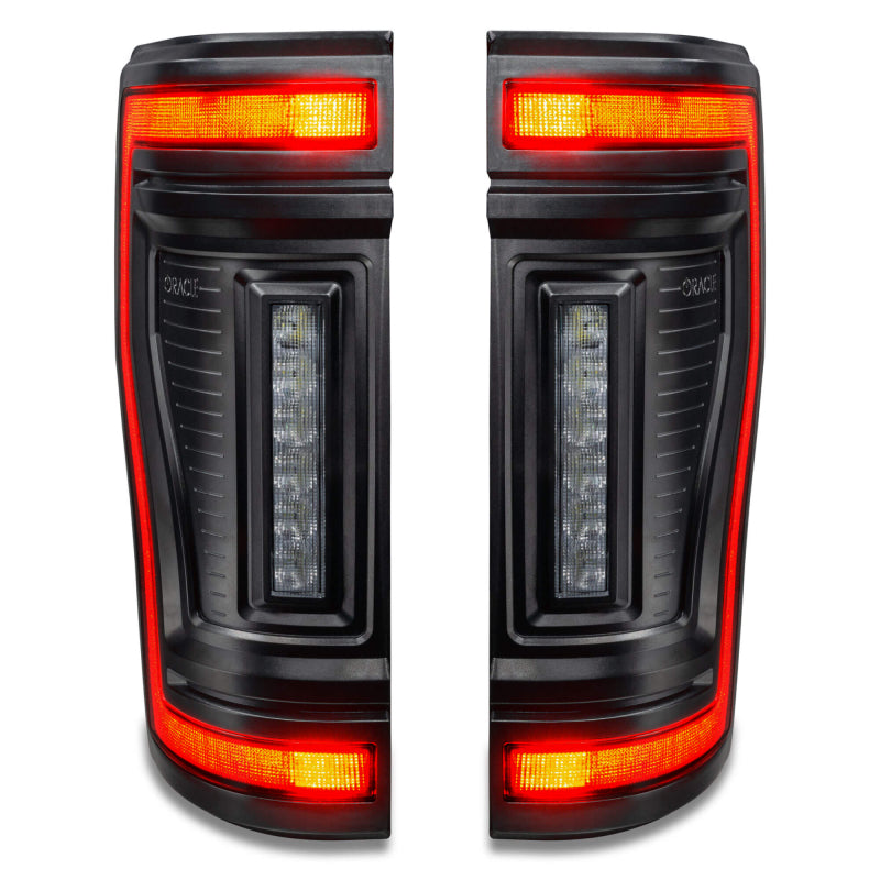 Oracle Lighting 17-22 Ford F-250/350 (Black Series) Flush Mount LED Tail Lights ORACLE Lighting Tail Lights