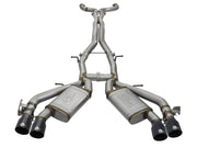 aFe MACHForce XP 3in 304 SS Cat-Back Dual Exhaust w/ Black Tips 16-17 Chevy Camaro SS V8-6.2L aFe Catback