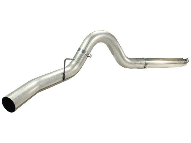 aFe MACHForce XP 5in DPF-Back Stainless Steel Exh Sys, No tip, Ford Diesel Trucks 08-10 V8-6.4L aFe DPF Back