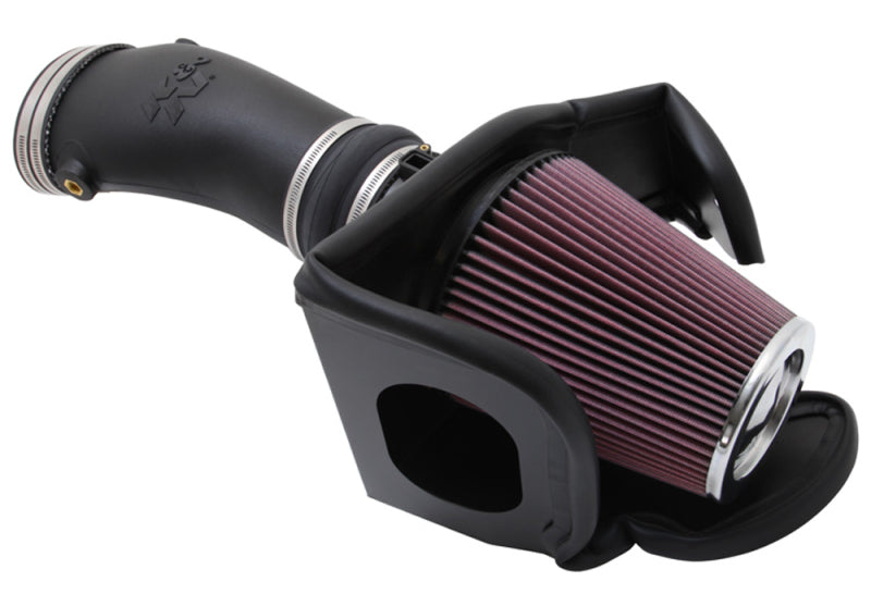 K&N 10-14 Ford Mustang Shelby GT 5.4L V8 Performance Intake Kit K&N Engineering Cold Air Intakes