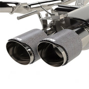 Kooks 18-24 Ford Mustang GT 5.0 3in. Valved Touring Cat-Back Exhaust - Carbon Tips Kooks Headers Catback