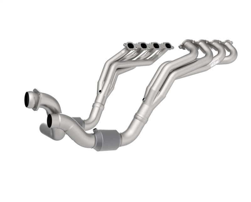 Kooks 20-22 Ford F250 7.3L V8 / Ford F350 7.3L V8 1-7/8in x 3in SS Headers w/ Green Catted Conn Kooks Headers Headers & Manifolds