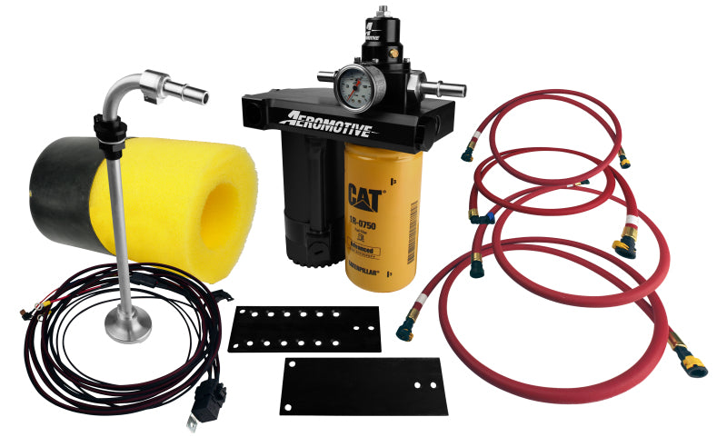 Aeromotive Fuel Pump 08-10 6.4L Ford Powerstroke Complete Kit Aeromotive Fuel Systems