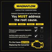 MagnaFlow DF Cat Conv 87-93 Ford Bronco 4.9L/87-95 F-150/F-250 (Non SD)/F-350 (Non SD) PU 4.9L (CA) Magnaflow Catalytic Converter Direct Fit