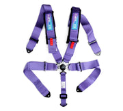 NRG SFI 16.1 5Pt 3 Inch Seat Belt Harness with Pads / Cam Lock - Purple NRG Seat Belts & Harnesses