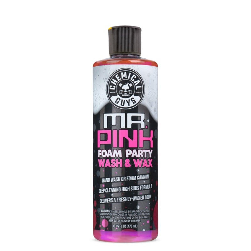 Chemical Guys Mr. Pink Foam Party Vehicle Wash Soap- 16oz Chemical Guys Washes & Soaps