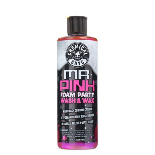 Chemical Guys Mr. Pink Foam Party Vehicle Wash Soap- 16oz Chemical Guys Washes & Soaps