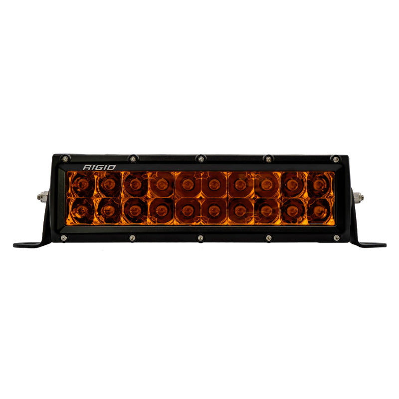 Rigid Industries E-Series 10in. Spot w/ Amber PRO Lens Rigid Industries Light Bars & Cubes