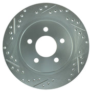 StopTech Select Sport 05-10 Ford Mustang GT Slotted and Drilled Rear Right Rotor Stoptech Brake Rotors - Slot & Drilled