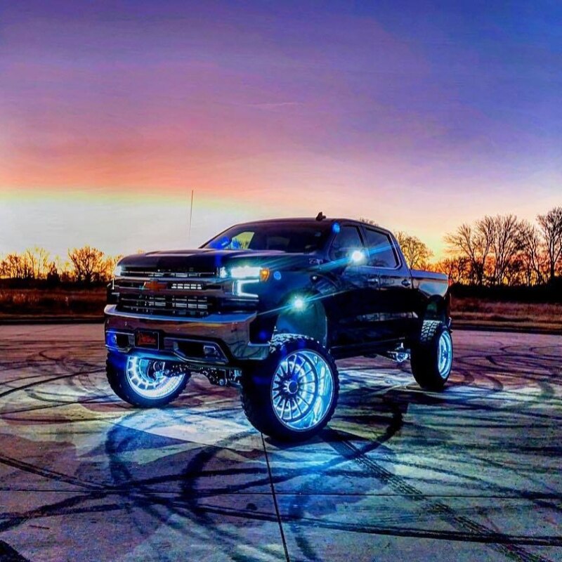 Oracle LED Illuminated Wheel Rings - ColorSHIFT - 15in. - ColorSHIFT No Remote ORACLE Lighting Light Strip LED
