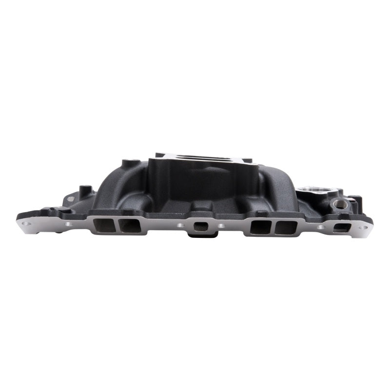 Edelbrock Intake Manifold Perf Eps SBC w/ Oil Fill Tube and Breather Black Edelbrock Intake Manifolds
