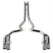 Kooks 18-24 Ford Mustang GT 5.0 3in. Valved Shotgun Cat-Back Exhaust - Carbon Tips Kooks Headers Catback