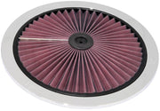 K&N X-Stream Top Filter X-Stream 14 inch OD Chrome K&N Engineering Air Filters - Universal Fit