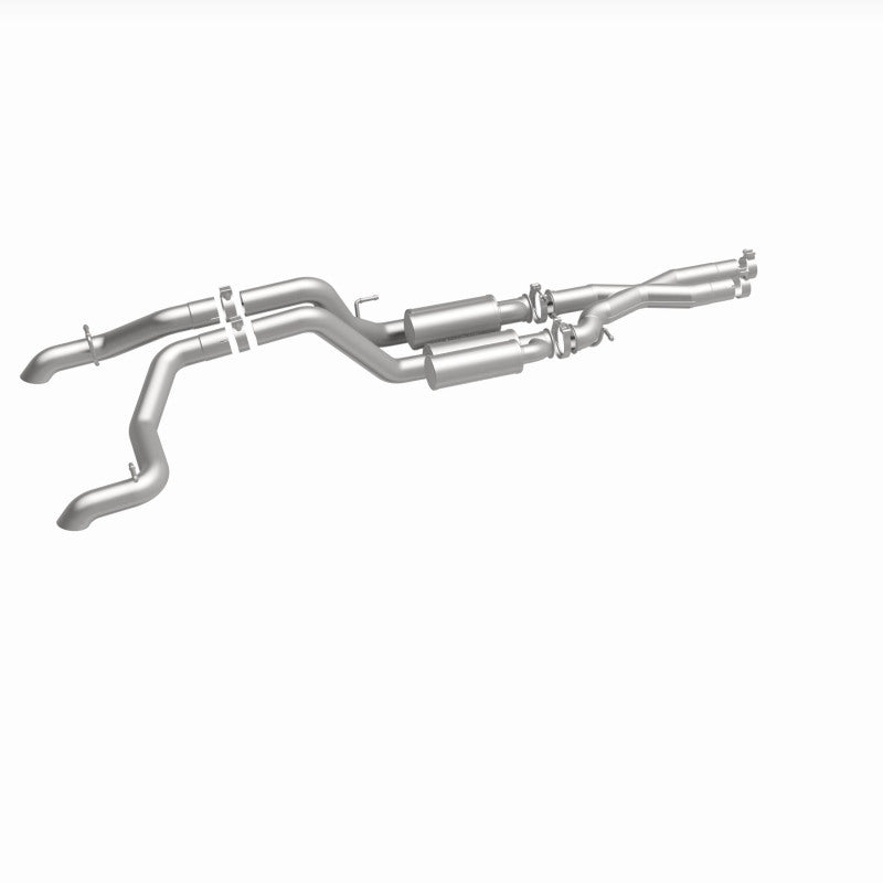 MagnaFlow Cat-Back 2021 Jeep Wrangler 6.4L Rock Crawler Series Dual Exit Stainless Exhaust