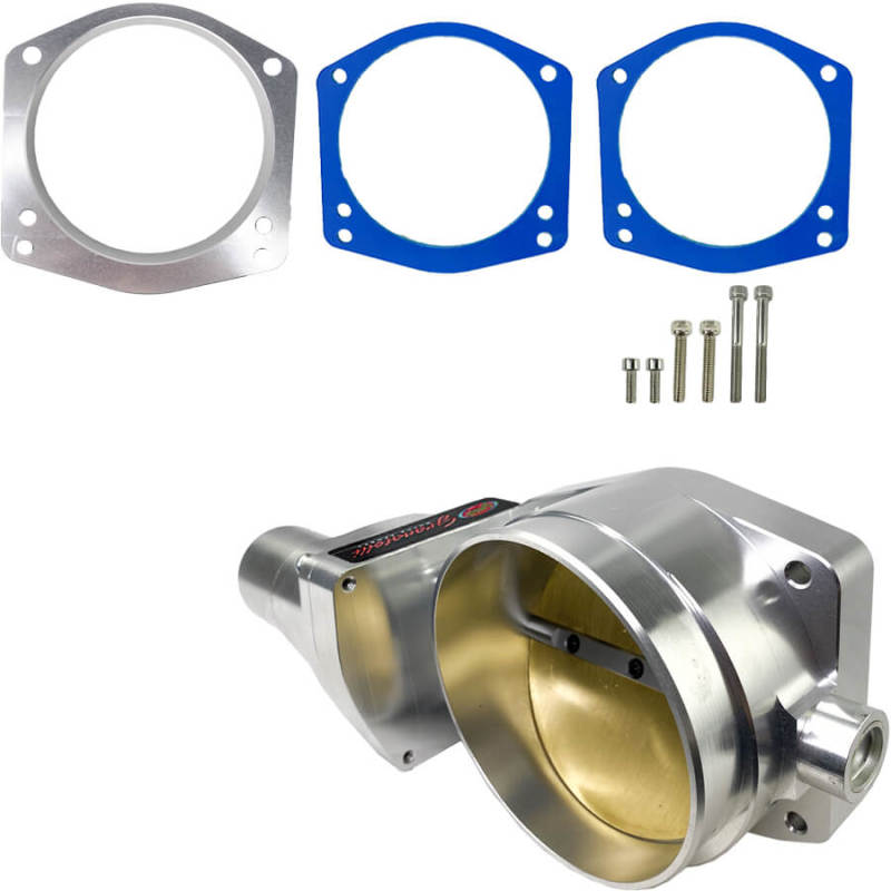 Granatelli 08-23 GM LS3/LSA/LSX Drive-By-Wire 108mm Throttle Body- Natural Granatelli Motor Sports Throttle Bodies