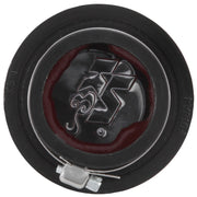 K&N 1.75in Flange ID x 3in OD x 2.5in H Chrome Finish Rubber Base Crankcase Vent Filter K&N Engineering Air Filters - Universal Fit