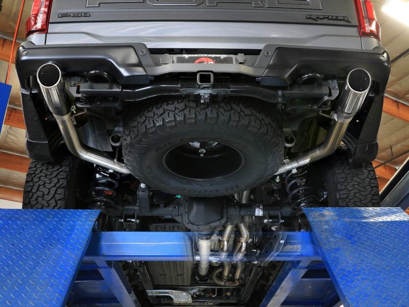 aFe Vulcan Series Cat-Back Exhaust System Ford F-150 Raptor 21-24 V6-3.5L (tt) aFe Catback