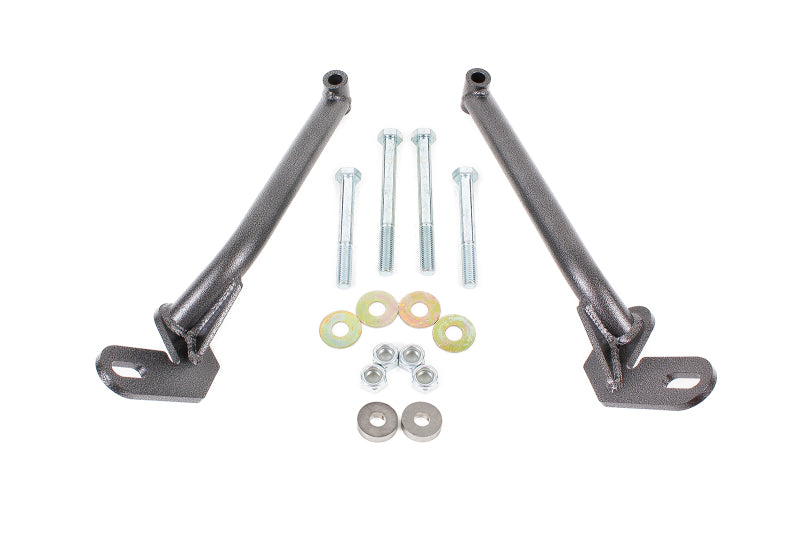 BMR 78-87 G-Body Control Arm Reinforcement Braces - Black Hammertone BMR Suspension Control Arms