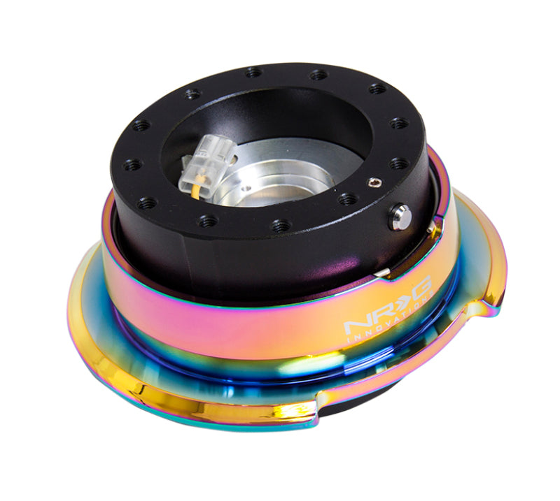 NRG Quick Release Gen 2.8 - Black Body / Neochrome Ring NRG Quick Release Adapters